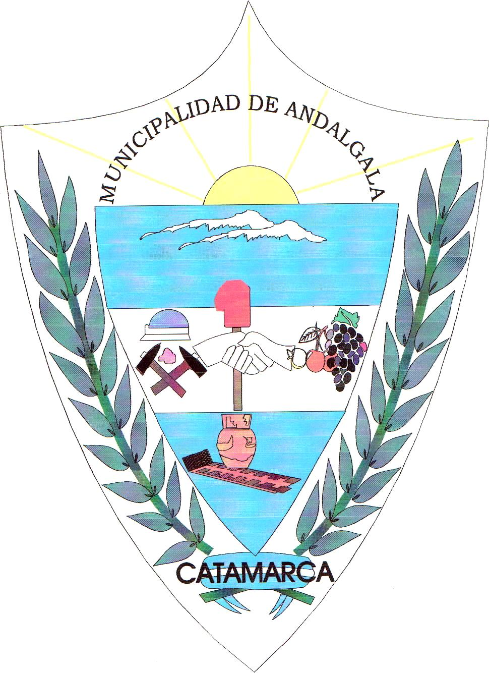 Escudo de la Municipalidad de Andalgalá